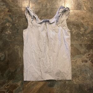 J.Crew striped blouse, size 4